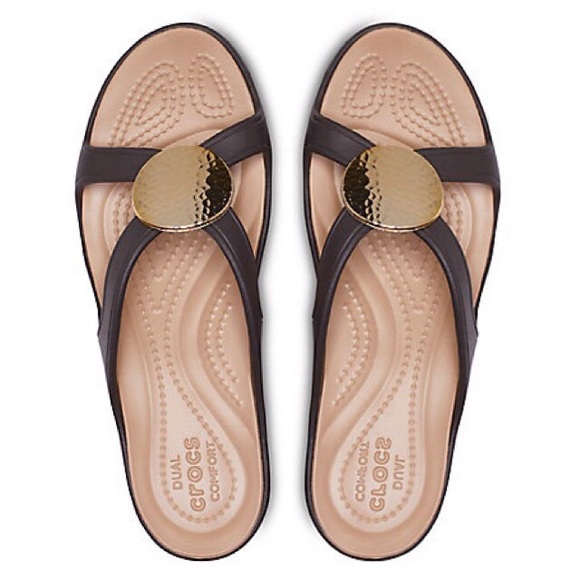 women's sanrah hammered metallic sandals